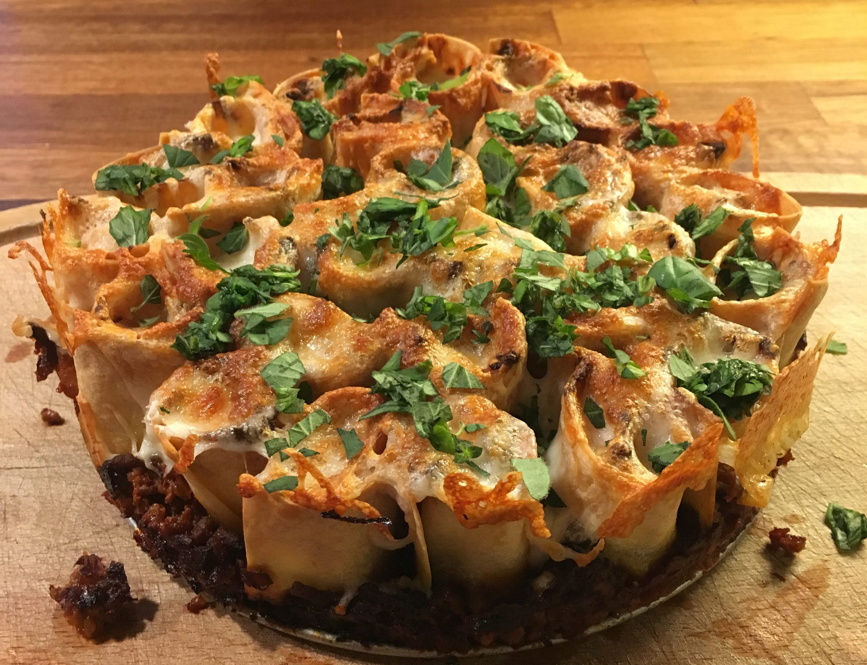 lasagne party ring. Imponer dine gæster med denne festlige lasagne