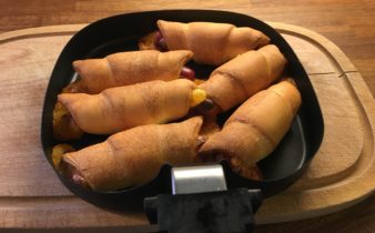 hurtige pølsehorn