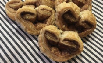 Palmiers (elefantører) - 2 ingredienser