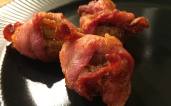 Bacon knuder med champignon