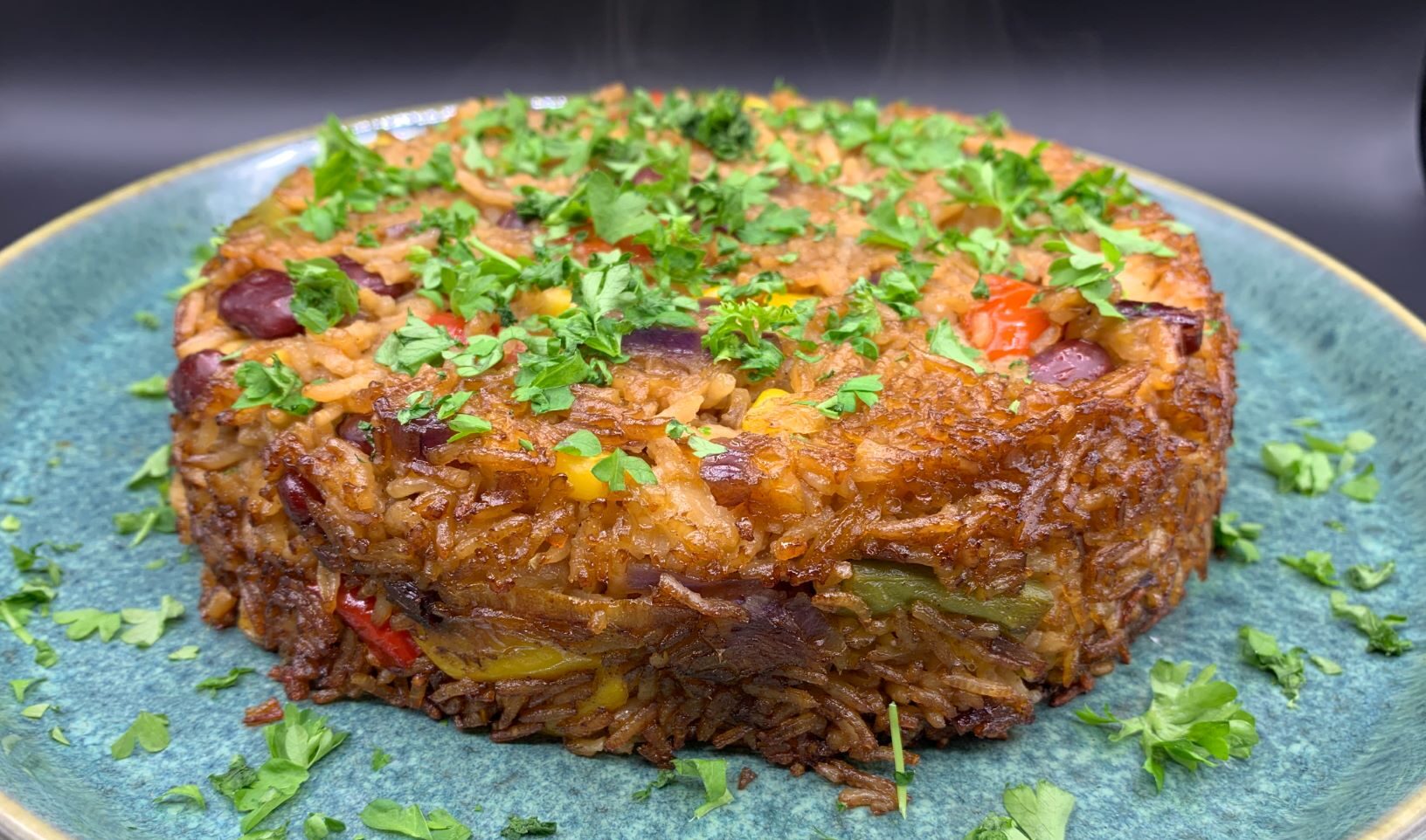 Fried rice – nemme stegte ris med grønt - Airfryeropskrifter.dk