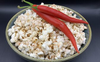 Airfryer popcorn med chili